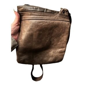 White Stuff Brand Genuine Leather Crossbody Bag
